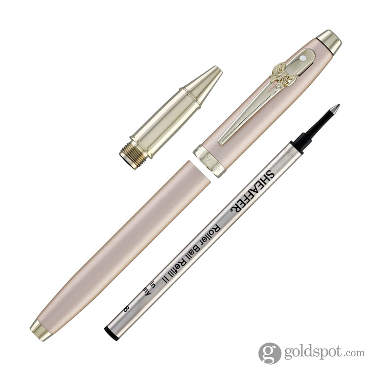 Sheaffer x Emily in Paris 100 Rollerball Pen in Champagne Gold with Champagne Gold Trim Rollerball Pen