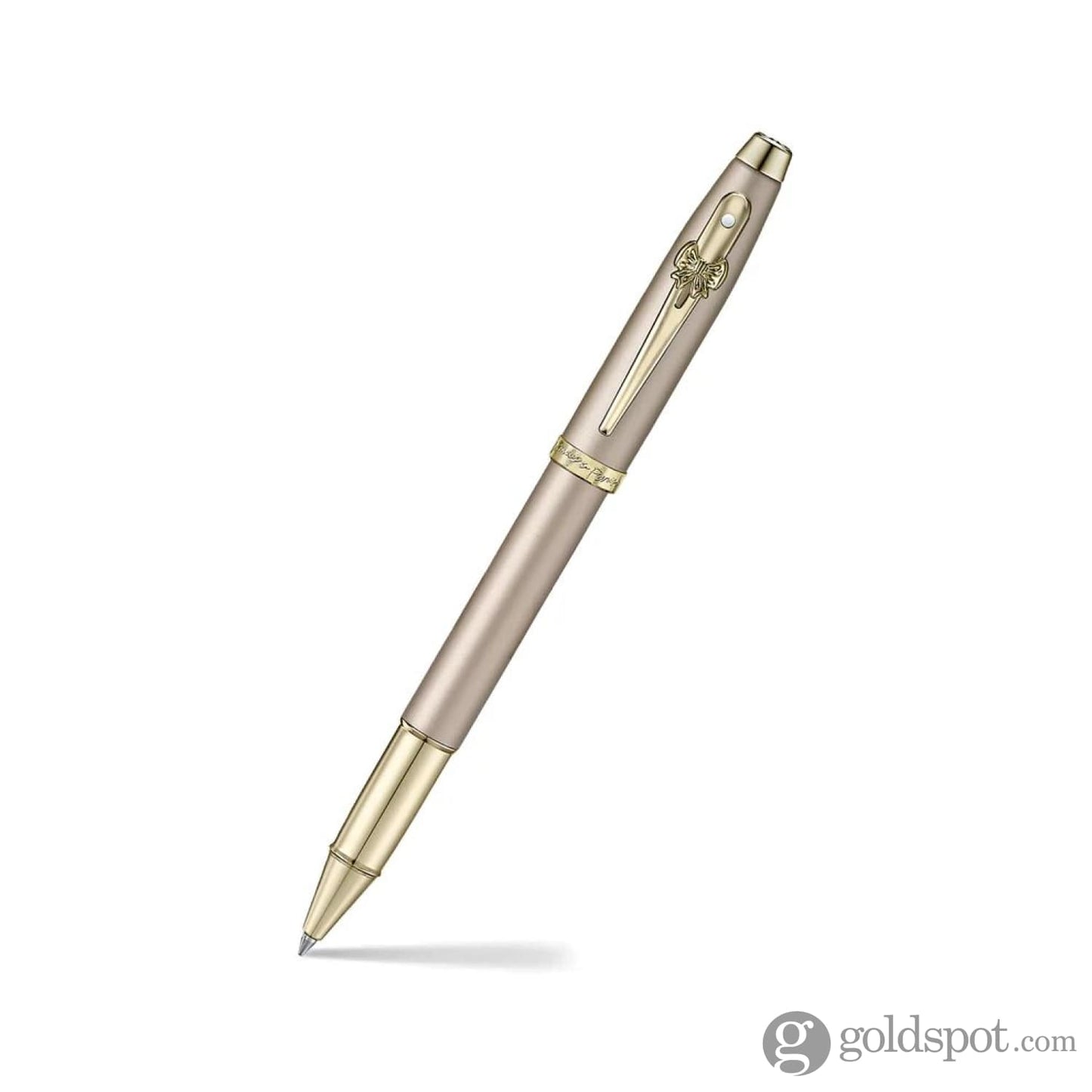 Sheaffer x Emily in Paris 100 Rollerball Pen in Champagne Gold with Champagne Gold Trim Rollerball Pen