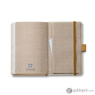 Sheaffer x Emily in Paris A5 Hardbound Notebook with Embossed Eiffel Tower in Beige - 5.0 x 8.0 Notebooks Journals