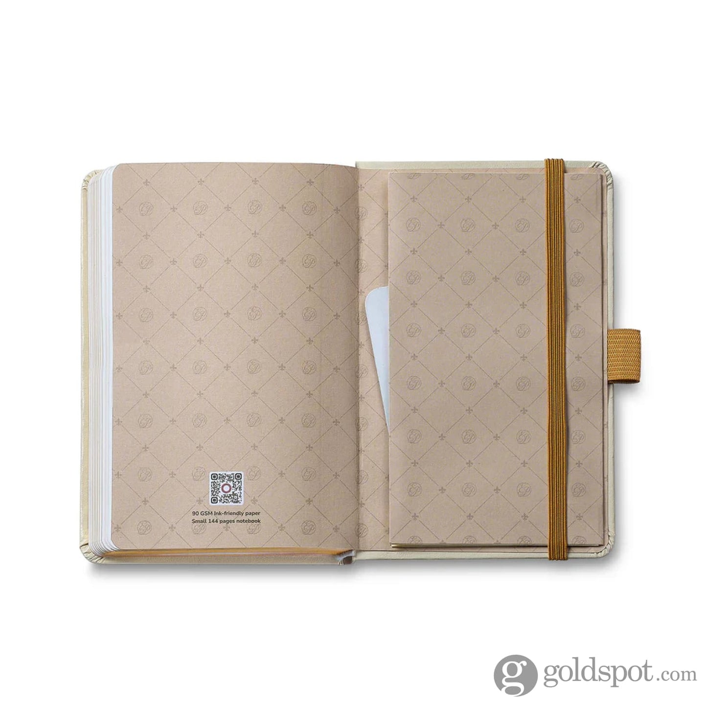 Sheaffer x Emily in Paris A5 Hardbound Notebook with Embossed Eiffel Tower in Beige - 5.0 x 8.0 Notebooks Journals