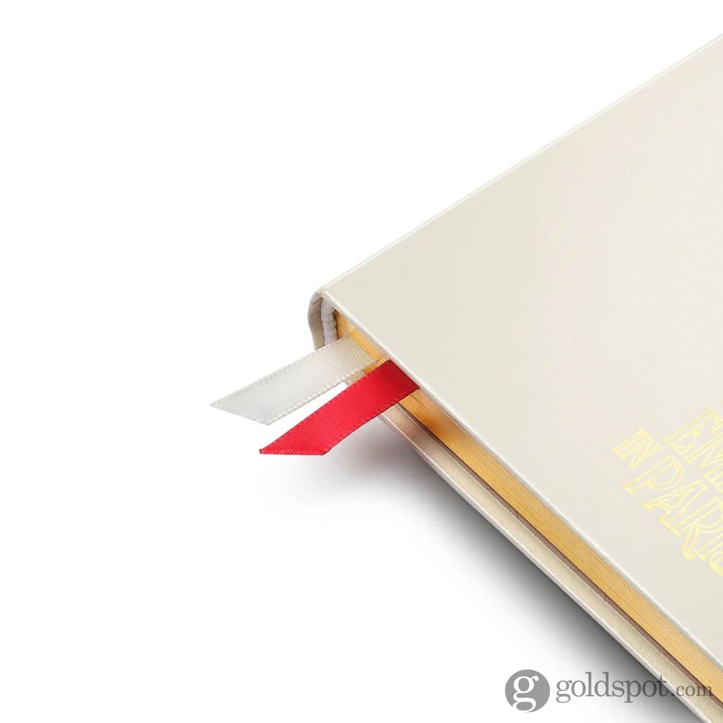 Sheaffer x Emily in Paris A6 Hardbound Notebook with Embossed Eiffel Tower in Beige - 3.7 x 5.7 Notebooks Journals