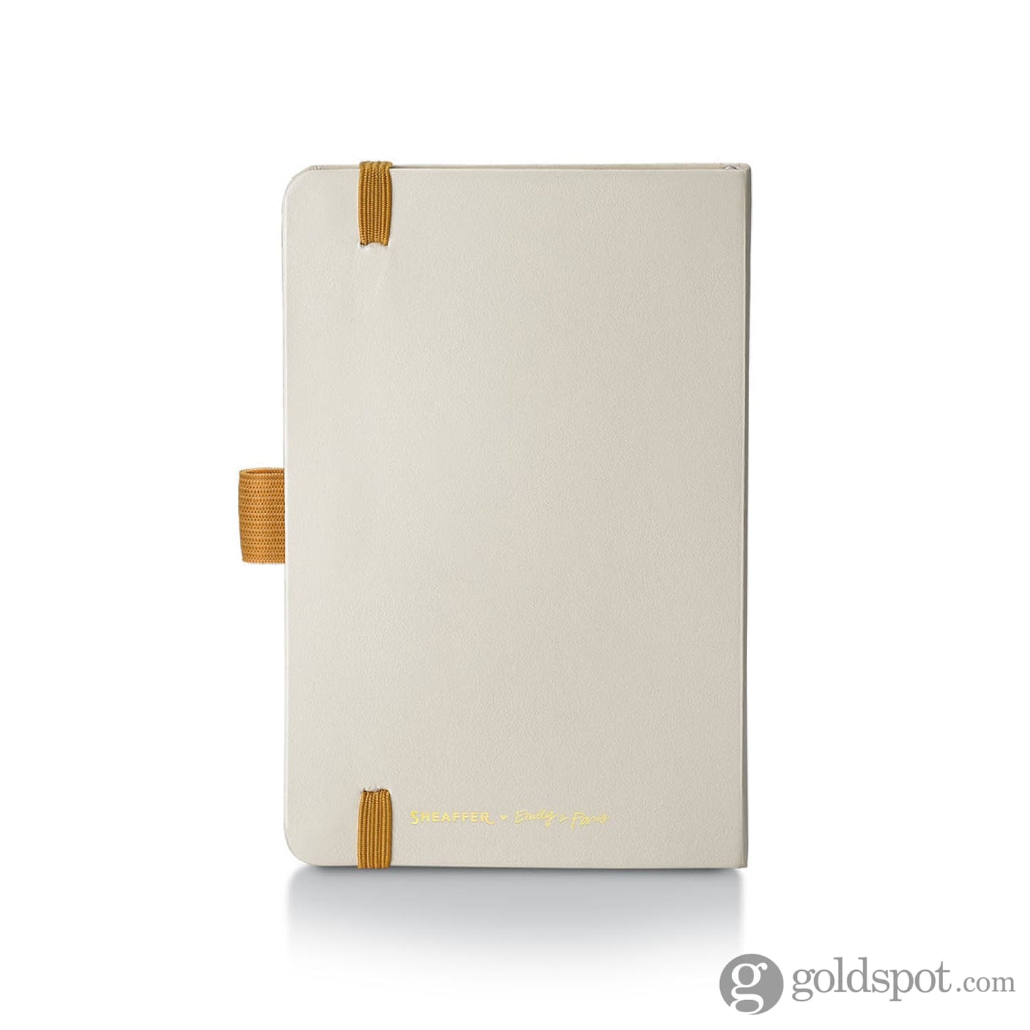 Sheaffer x Emily in Paris A6 Hardbound Notebook with Embossed Eiffel Tower in Beige - 3.7 x 5.7 Notebooks Journals