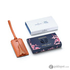 Sheaffer x Emily in Paris Full-Grain Leather Luggage Tag in Orange Accessories