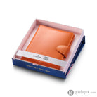 Sheaffer x Emily in Paris Full-Grain Leather Passport Case with Pen Loop in Orange Accessories