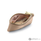 Sheaffer x Emily in Paris Full-Grain Leather Zipped Key Fob Pouch in Taupe Accessories