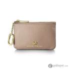 Sheaffer x Emily in Paris Full-Grain Leather Zipped Key Fob Pouch in Taupe Accessories