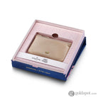 Sheaffer x Emily in Paris Full-Grain Leather Zipped Key Fob Pouch in Taupe Accessories