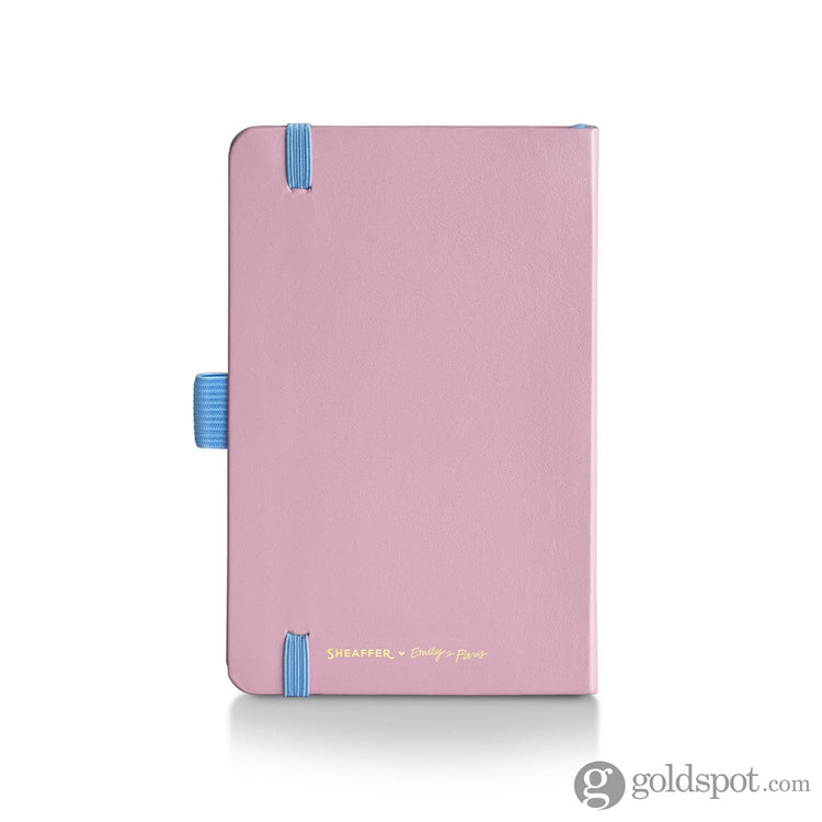 Sheaffer x Emily in Paris Prelude Mini Ballpoint Pen in Pastel Pink and A6 Notebook with Embossed Eiffel Tower Set Gift Sets