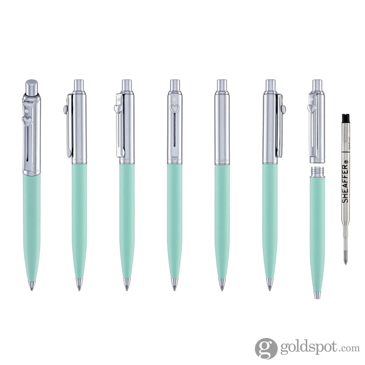Sheaffer x Emily in Paris Sentinel Ballpoint Pen in Green Ballpoint Pens