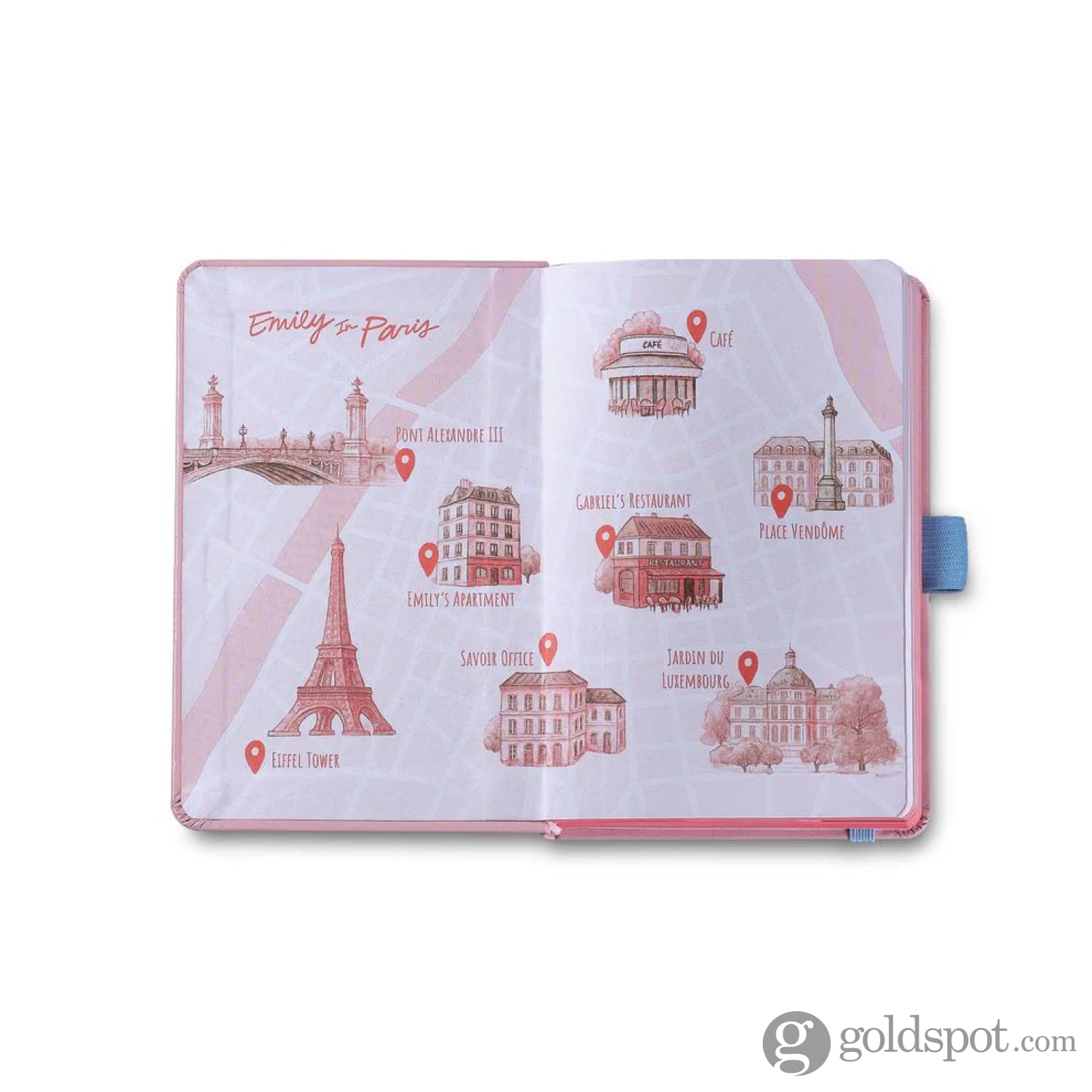 Sheaffer x Emily in Paris Sentinel Ballpoint Pen in Matte Pink and
