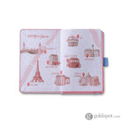 Sheaffer x Emily in Paris Sentinel Ballpoint Pen in Matte Pink and A6 Notebook with Embossed Eiffel Tower Set Gift Sets