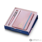 Sheaffer x Emily in Paris Sentinel Ballpoint Pen in Matte Pink and A6 Notebook with Embossed Eiffel Tower Set Gift Sets