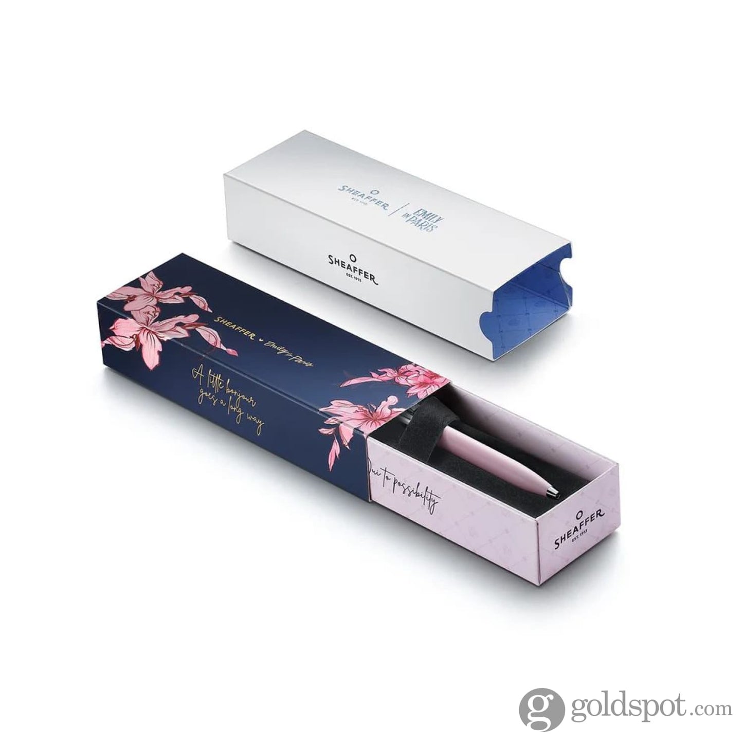 Sheaffer x Emily in Paris Sentinel Ballpoint Pen in Pink Ballpoint Pens