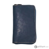 Shibui 3 Slot XL Pen Case for Larger Pens (Veg Tanned) in Deep Blue Pen Cases