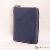 Shibui 5 Pen Case (Veg Tanned) in Deep Blue Pen Cases