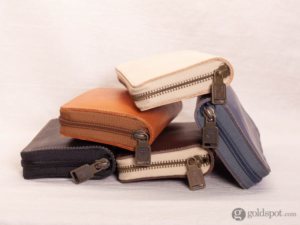 Shibui 8-Vial Case (Veg Tanned) in Autumn Brown Accessories