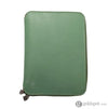 Shibui Hobo/Notebook Journal Cover (Veg Tanned) in Sage Green - A5 Organizer