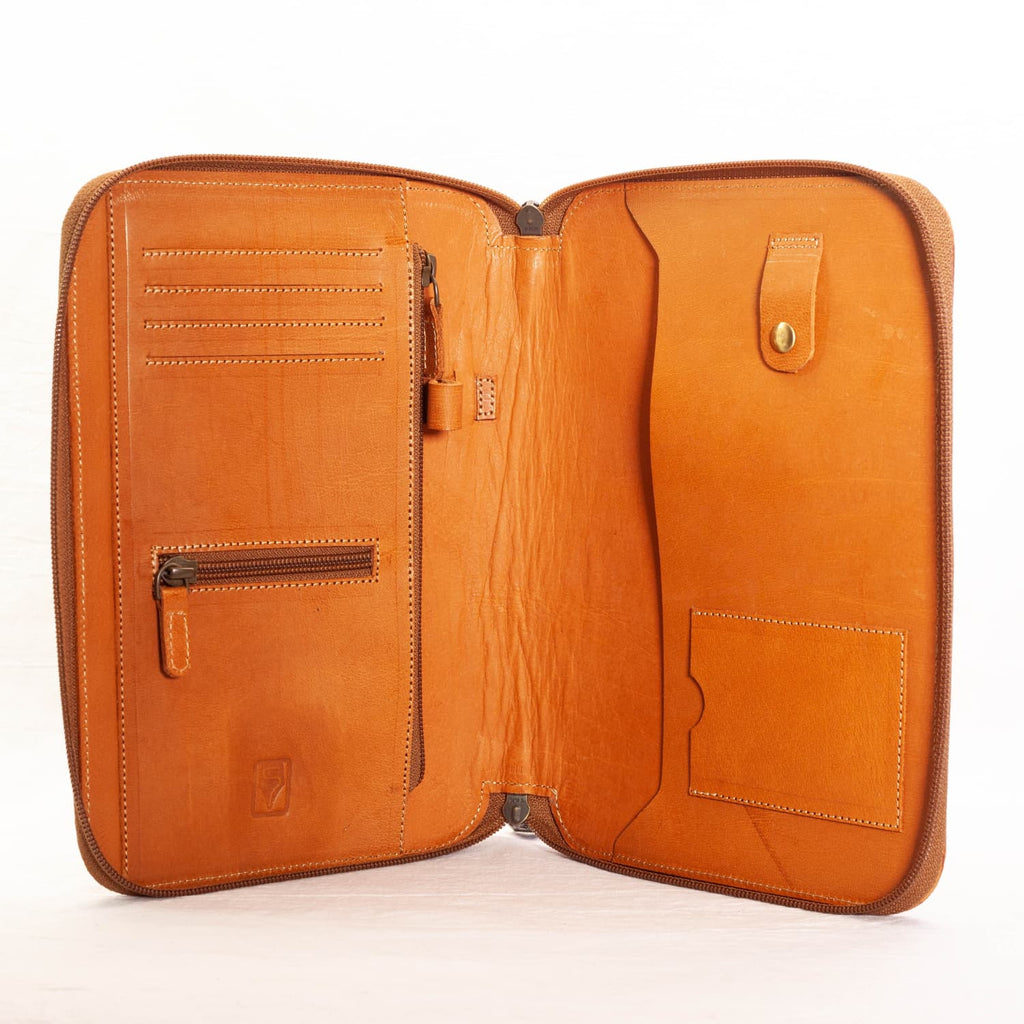 Shibui Life Organizer (Veg Tanned) in Autumn Brown - A5 Organizer