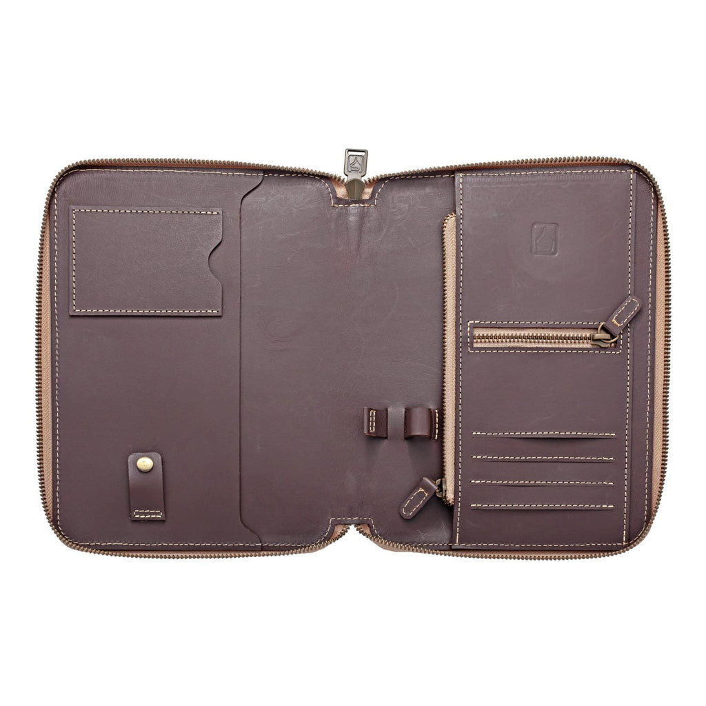 Shibui Life Organizer (Veg Tanned) in Choco Brown - A5 Organizer