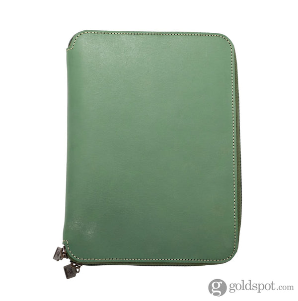 Shibui Life Organizer (Veg Tanned) in Sage Green - A5 Organizer