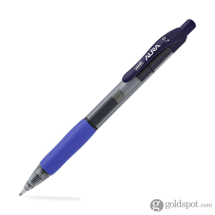 Staples Aura Gel Pens in Blue - 0.7mm - Pack of 12 Gel Pen