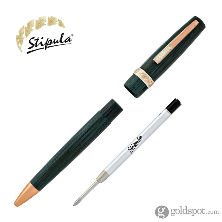 Stipula Florentia Ballpoint Pen in Turquoise Cellulose Misc