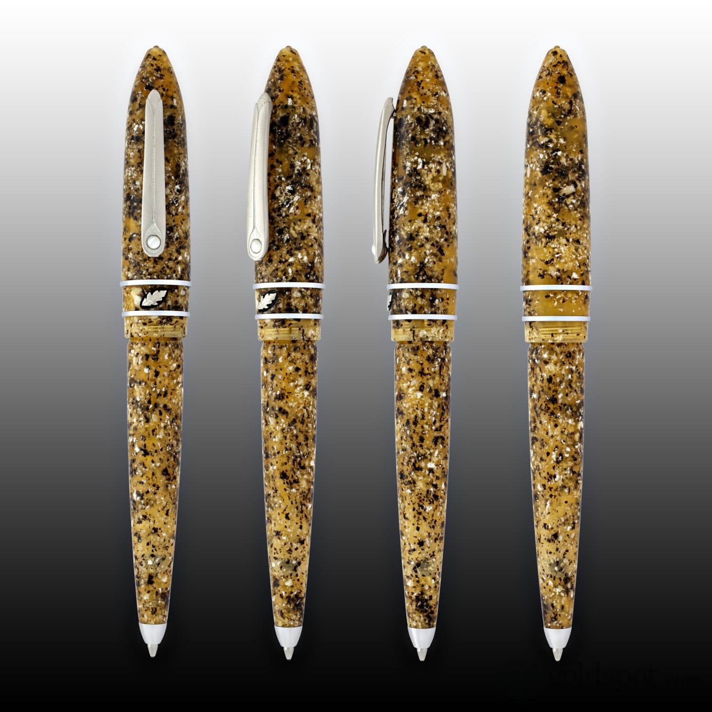 Stipula Model-T Ballpoint Pen in Sand Resin Ballpoint Pen