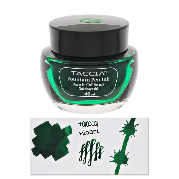Taccia Bottled Ink in Midori Green - 40 mL Bottled Ink