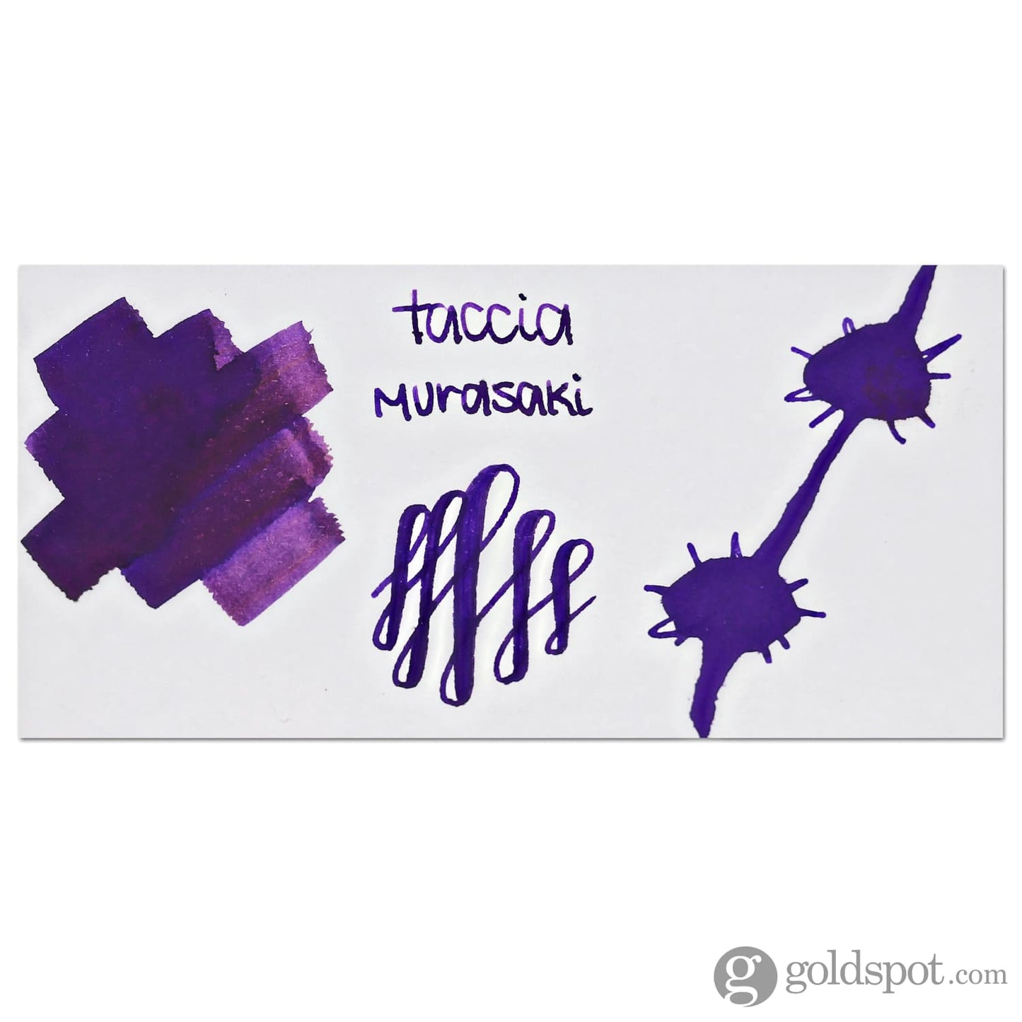 Taccia Bottled Ink in Murasaki Purple - 40 mL Bottled Ink