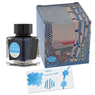 Taccia Ukiyo-e Fountain Pen Ink II in Hiroshige-Asahanada (Sky Blue) - 40mL Bottled Ink