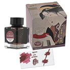 Taccia Ukiyo-e Fountain Pen Ink II in Utamaro-Umemurasaki (Plum Purple) - 40mL Bottled Ink