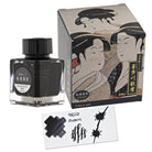 Taccia Ukiyo-e Fountain Pen Ink II in Utamaro-Usuzumi (Light Black) - 40mL Bottled Ink