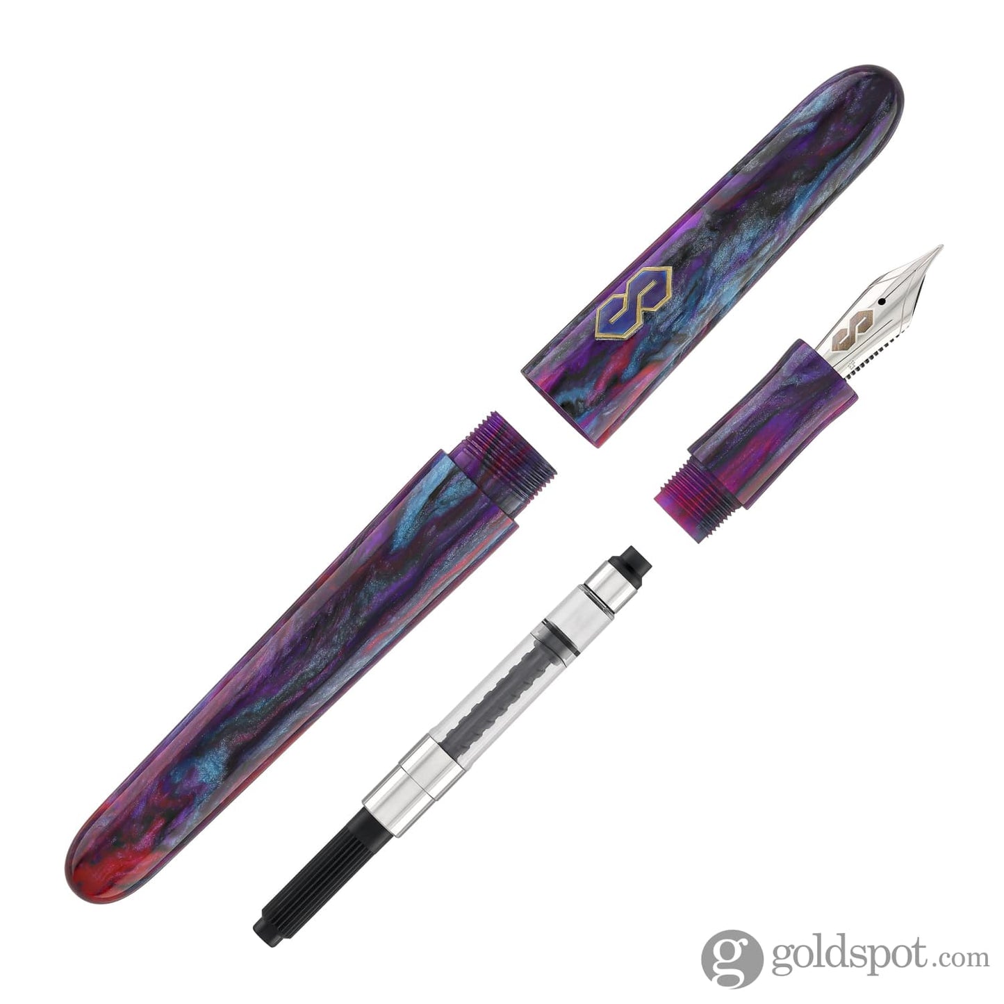 Purple Moonman M800 Bock Moonman M800 Fountain Pen MOONMAN M800