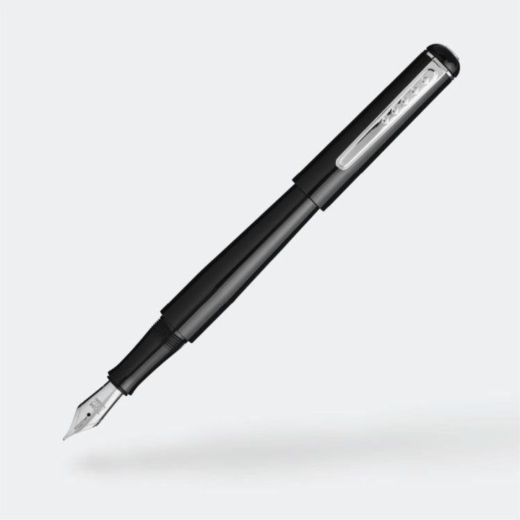 Tom Hessin Charles Fountain Pen in Birmingham Noir Fountain Pen