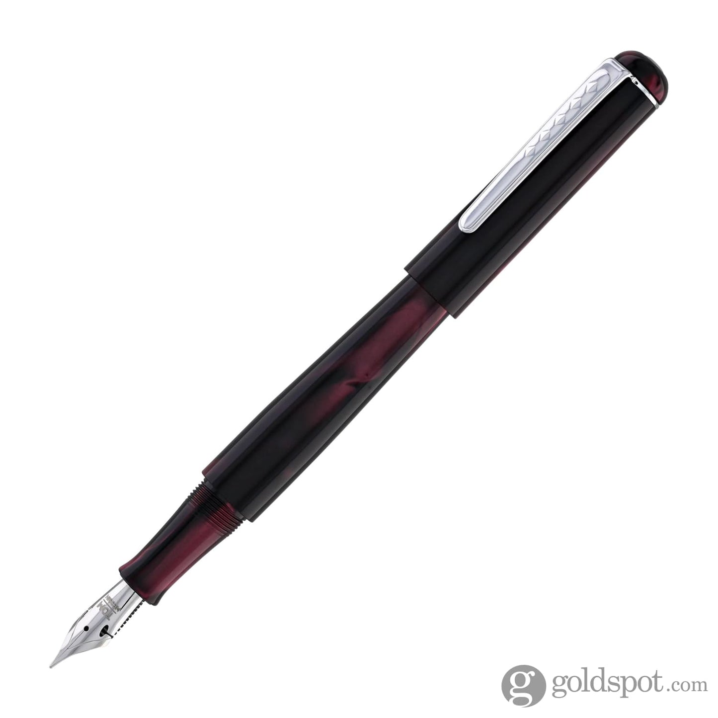 Tom Hessin Charles Fountain Pen in Castle Claret Fountain Pen