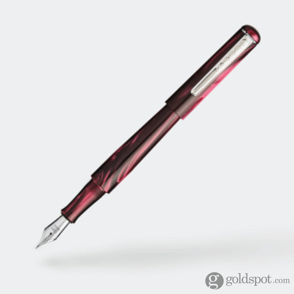 Tom Hessin Charles Fountain Pen in Castle Claret Fountain Pen