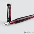 Tom Hessin Charles Fountain Pen in Castle Claret Fountain Pen