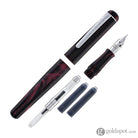 Tom Hessin Charles Fountain Pen in Castle Claret Fountain Pen