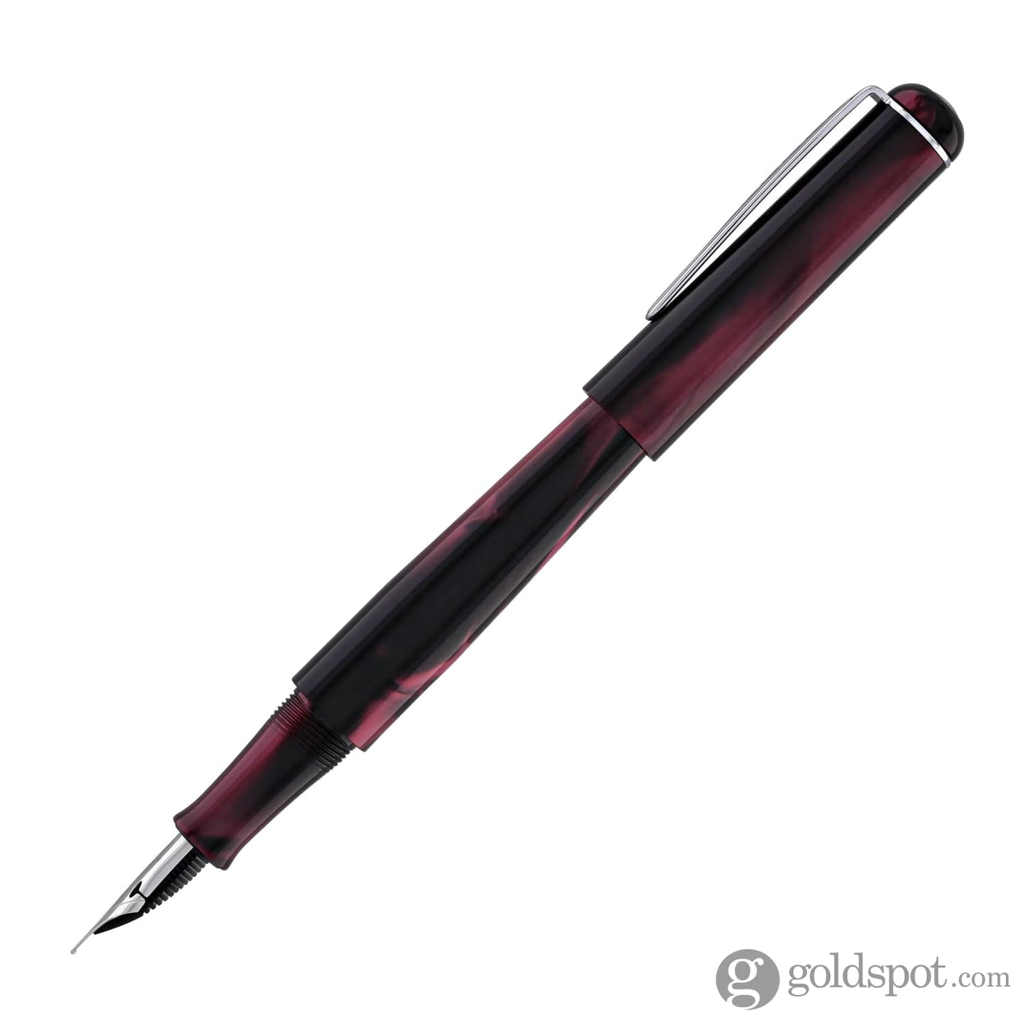 Tom Hessin Charles Fountain Pen in Castle Claret Fountain Pen