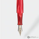 Tom Hessin Charles Fountain Pen in Exhibition Red Fountain Pen
