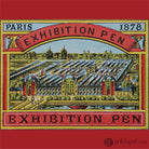 Tom Hessin Charles Fountain Pen in Exhibition Red Fountain Pen