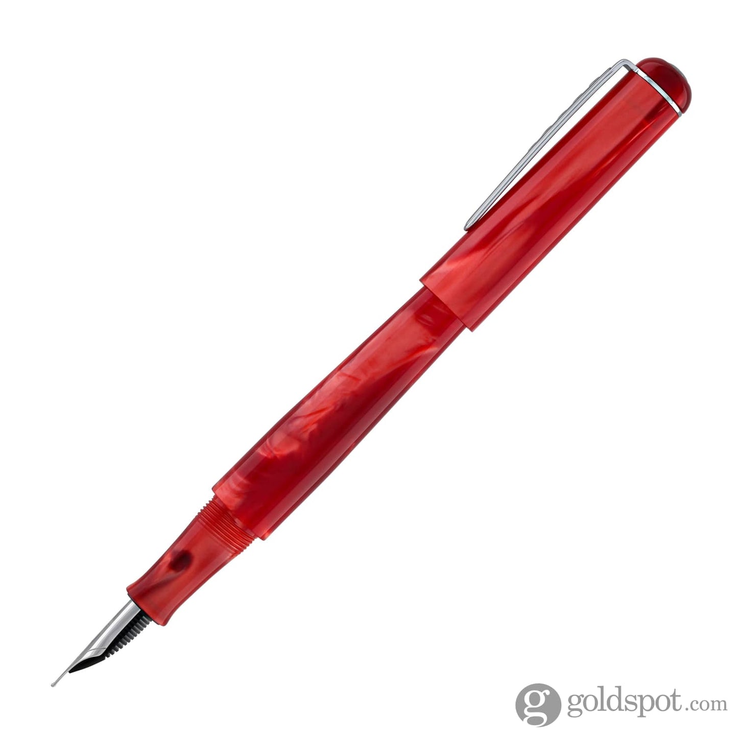 Tom Hessin Charles Fountain Pen in Exhibition Red Fountain Pen