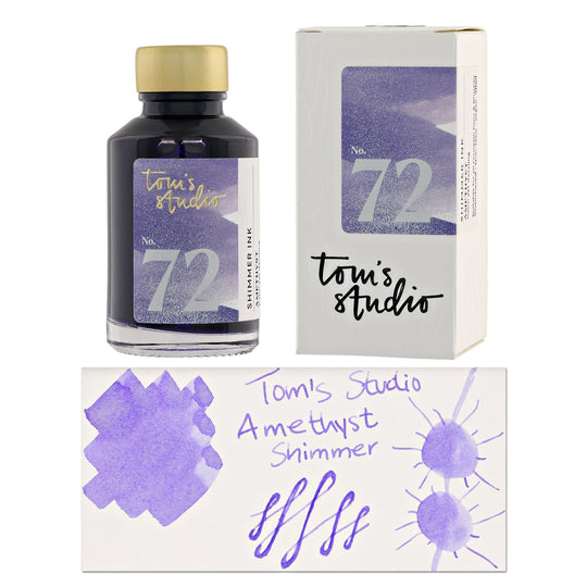 Tom's Studio Bottled Shimmer Ink in Amethyst - 50ml