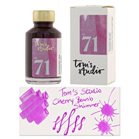Tom's Studio Bottled Shimmer Ink in Cherry Bomb - 50ml