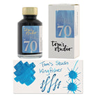 Tom’s Studio Bottled Shimmer Ink in Kingfisher - 50ml Bottled Ink