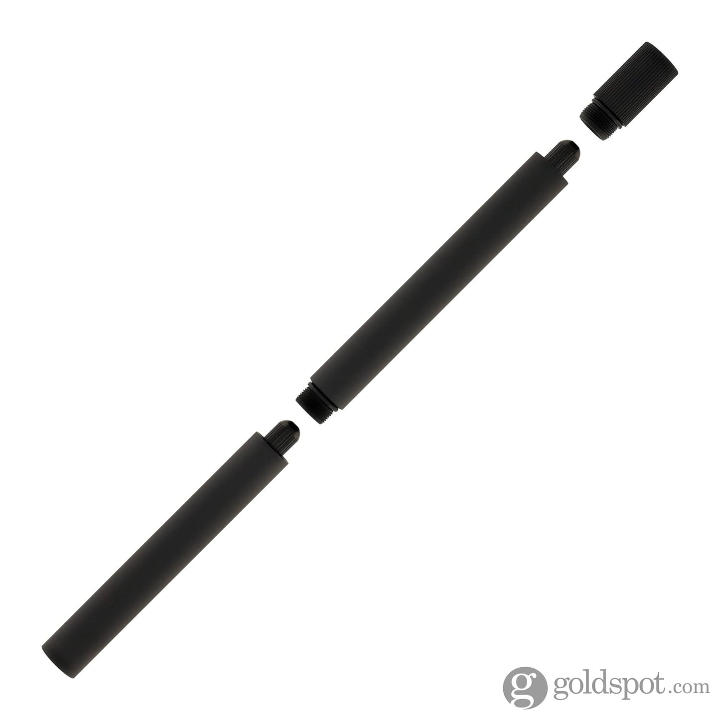 Tom’s Studio Lumos Pro Refillable Duo Tip Pen in All Black Felt Tip and Fineliner