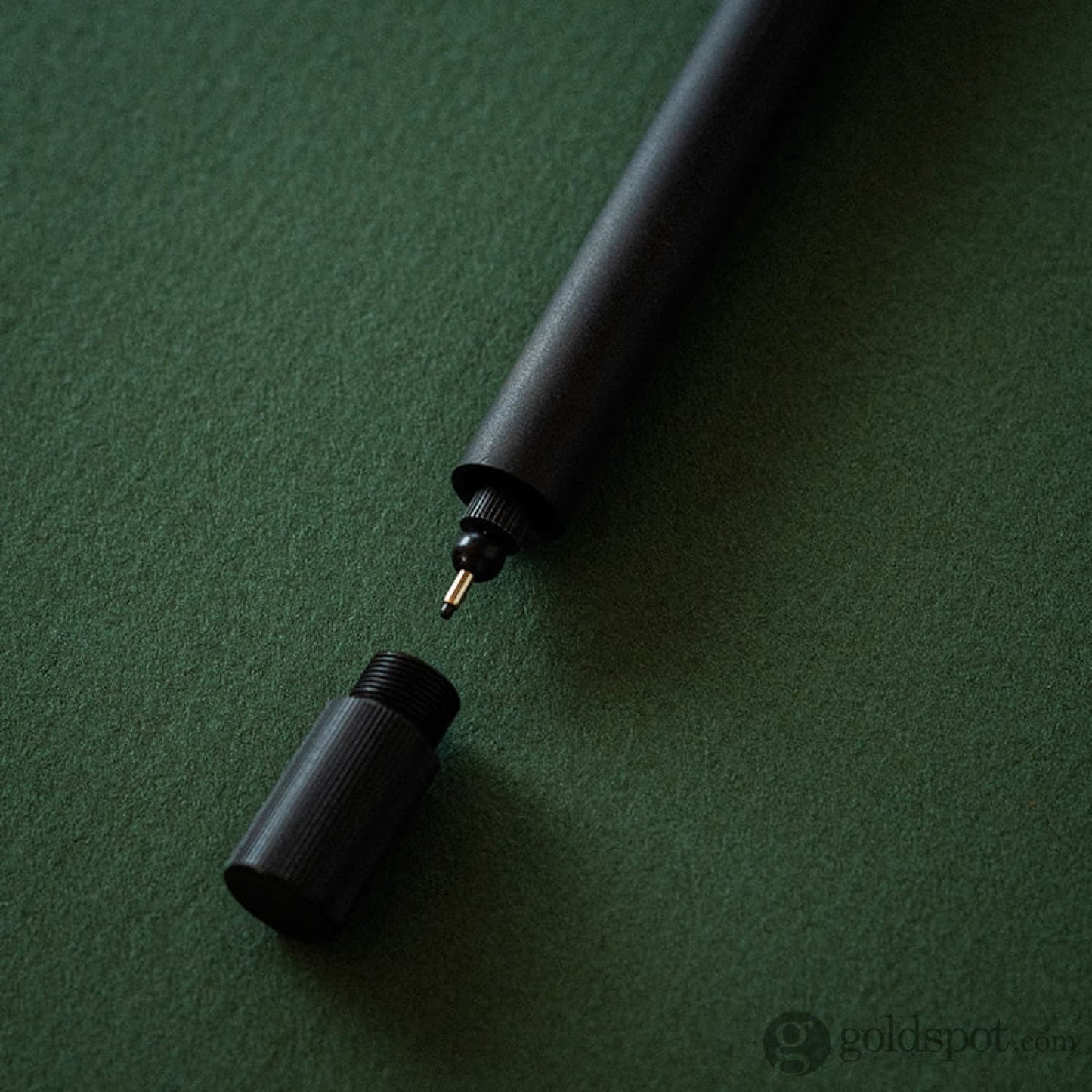 Tom’s Studio Lumos Pro Refillable Duo Tip Pen in All Black Felt Tip and Fineliner