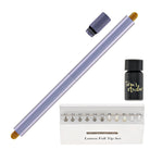 Tom’s Studio Lumos Pro Refillable Duo Tip Pen in Lilac Felt Tip and Fineliner