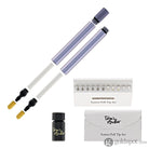 Tom’s Studio Lumos Pro Refillable Duo Tip Pen in Lilac Felt Tip and Fineliner