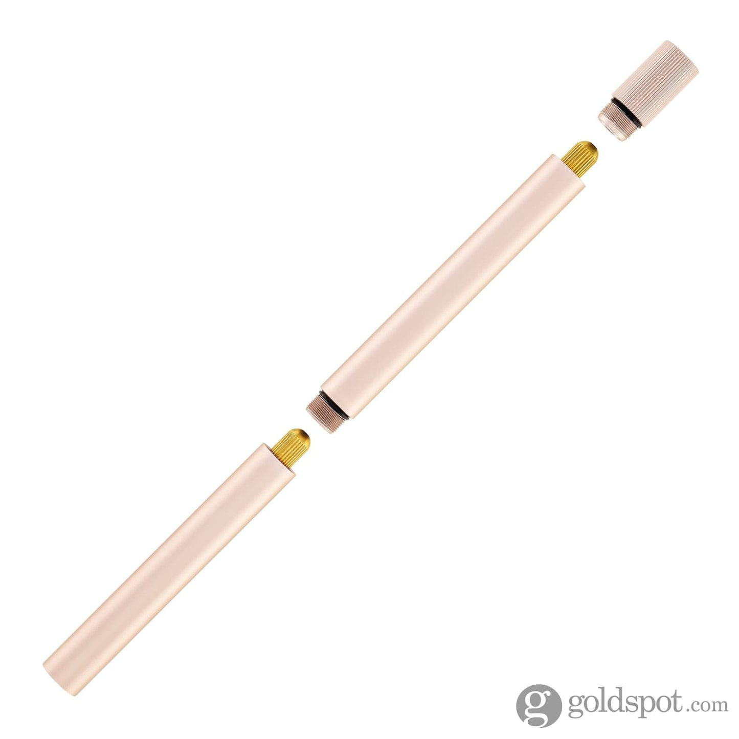 Tom’s Studio Lumos Pro Refillable Duo Tip Pen in Rose Gold Felt Tip and Fineliner